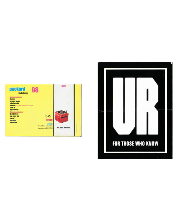 Detroit Rave Flyers 1993-1999