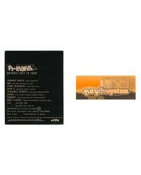 Detroit Rave Flyers 1993-1999