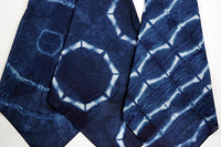Yamato Indigo Shibori Kit: Bandana + Tenugui
