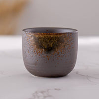 Brown Glazed Sake Cup
