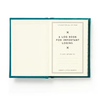 Definitely Not My Passwords - Password Diary