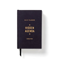 Hidden Agenda Undated Mini Planner