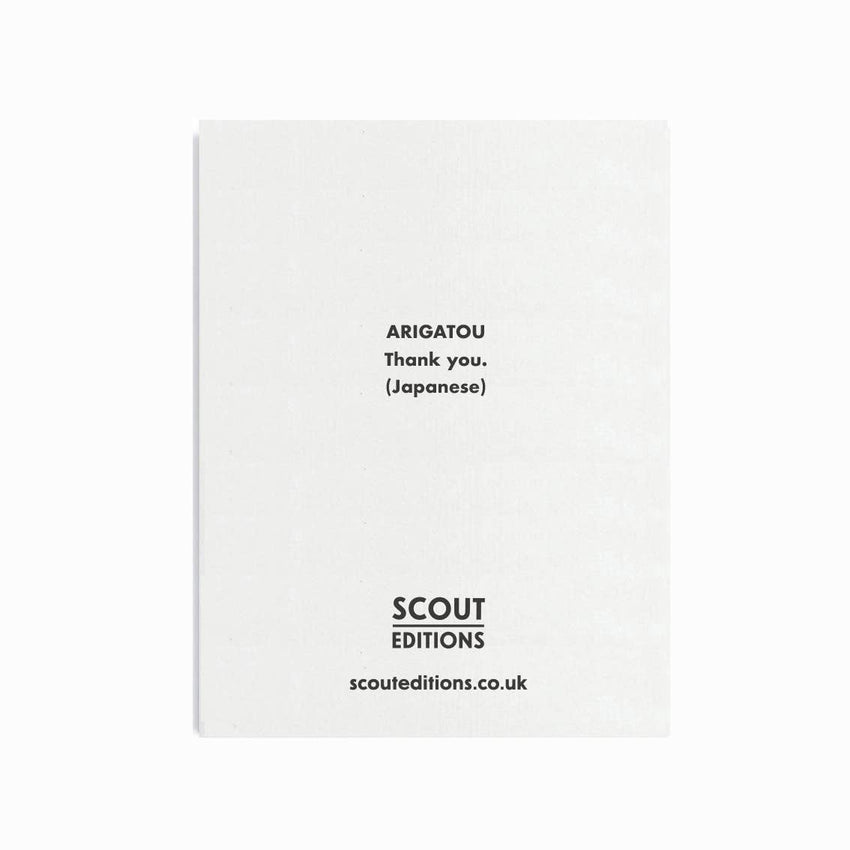 'Arigatou' Mini Card