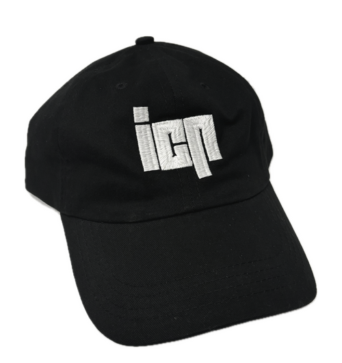 ICP Black Logo Cap