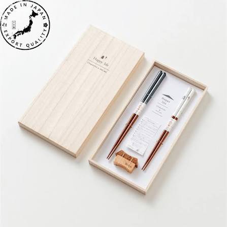 Handcrafted Happy Life Chopsticks