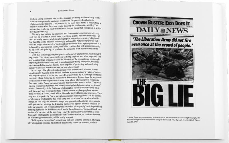 In Our Own Image PB by Fred Ritchin, 2010 Ed.