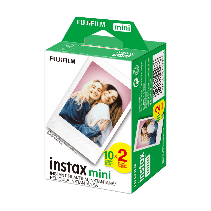 instax MINI Twin Film Pack - 20 Sheets
