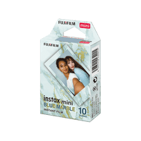 instax MINI Blue Marble Film - 10 Sheets