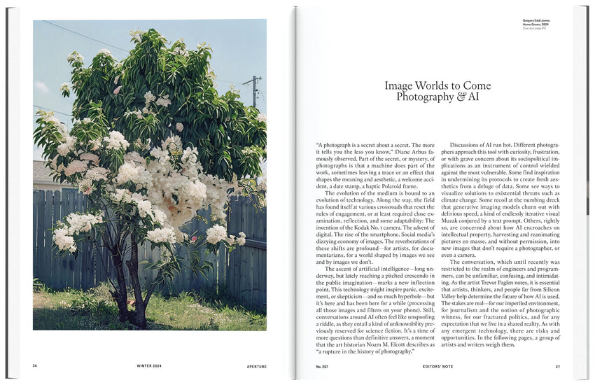 Aperture Magazine #257: Image Worlds to Come: Photography & AI
