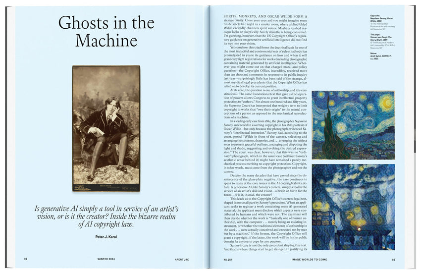 Aperture Magazine #257: Image Worlds to Come: Photography & AI