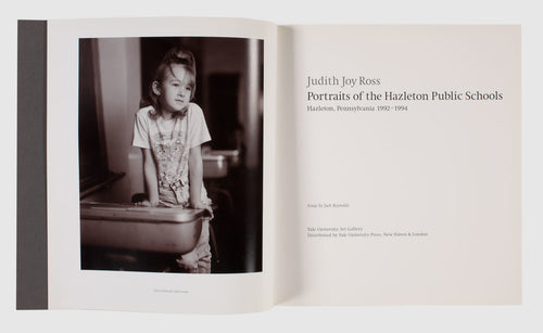 Judith Joy Ross: Portraits of the Hazelton Public Schools