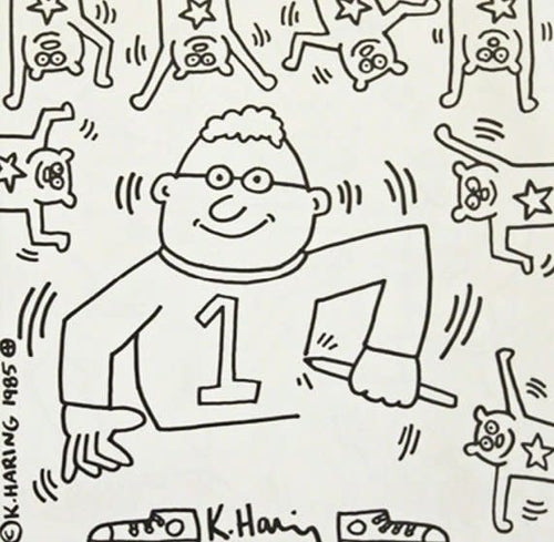 Keith Haring Coloring Book