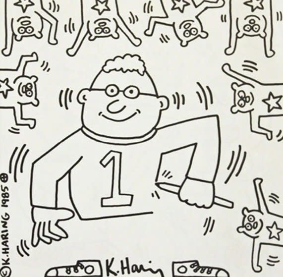 Keith Haring Coloring Book