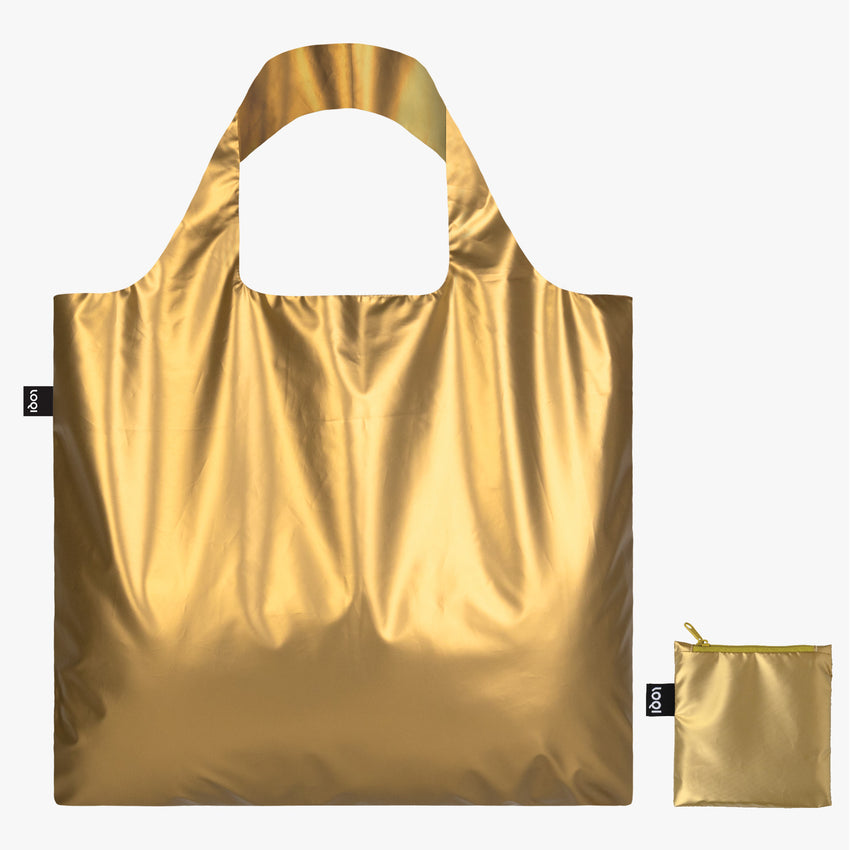 Gold LOQI Recycled Bag