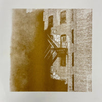 New York The streets riso print