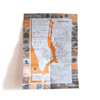 Map New York Doughnut