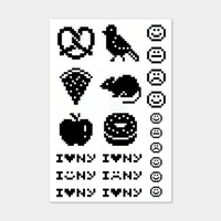 I Love NY - Temporary Tattoos