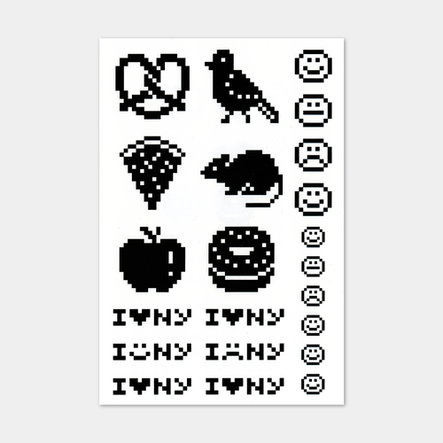 I Love NY - Temporary Tattoos