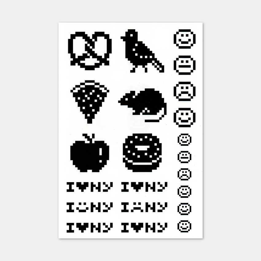 I Love NY - Temporary Tattoos