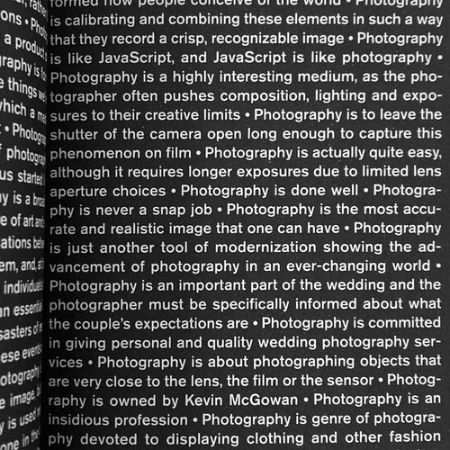 Mishka Henner: Photography is