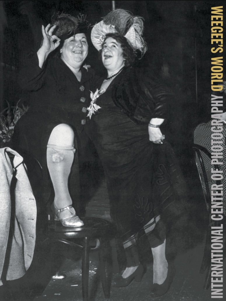 Poster Bowery Entertainers, Weegee, 1944