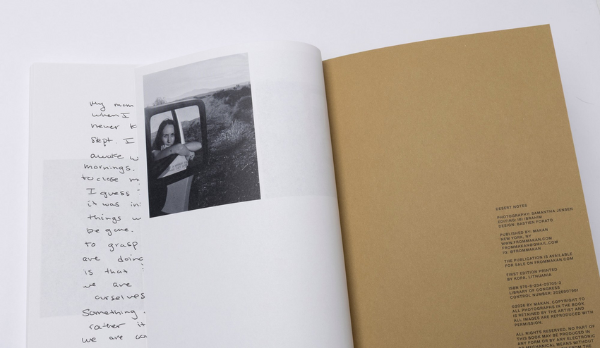 Samantha Jensen: Desert Notes