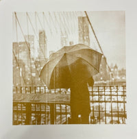 Rainy New York riso print
