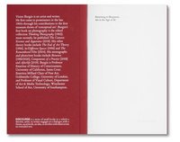 Victor Burgin: Returning to Benjamin: Art in the Age of AI
