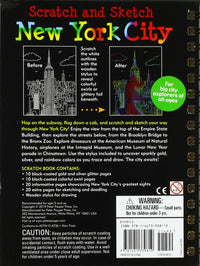 New York City Scratch and Sketch