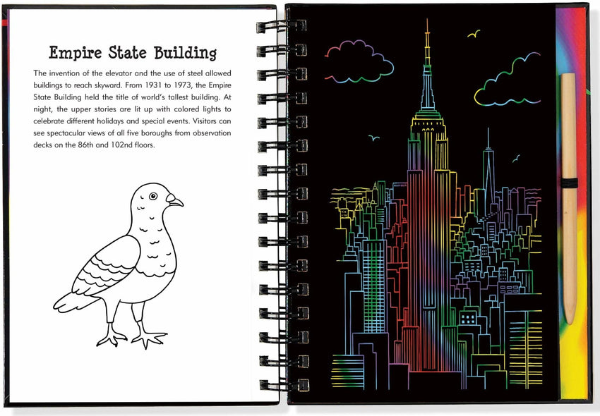 New York City Scratch and Sketch