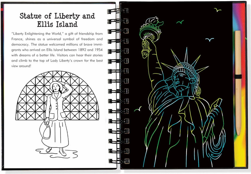 New York City Scratch and Sketch