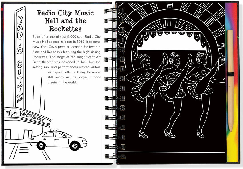 New York City Scratch and Sketch