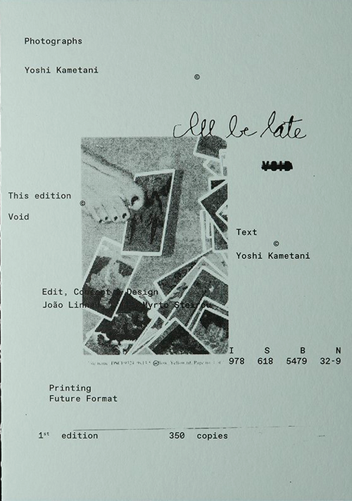 Yoshi Kametani: I'll Be Late