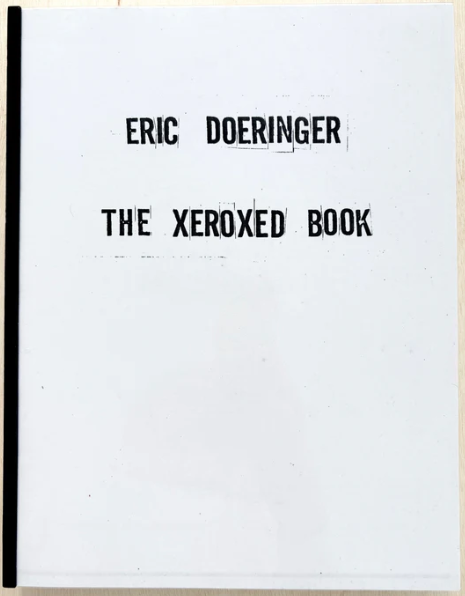 Eric Doeringer: The Xeroxed Book