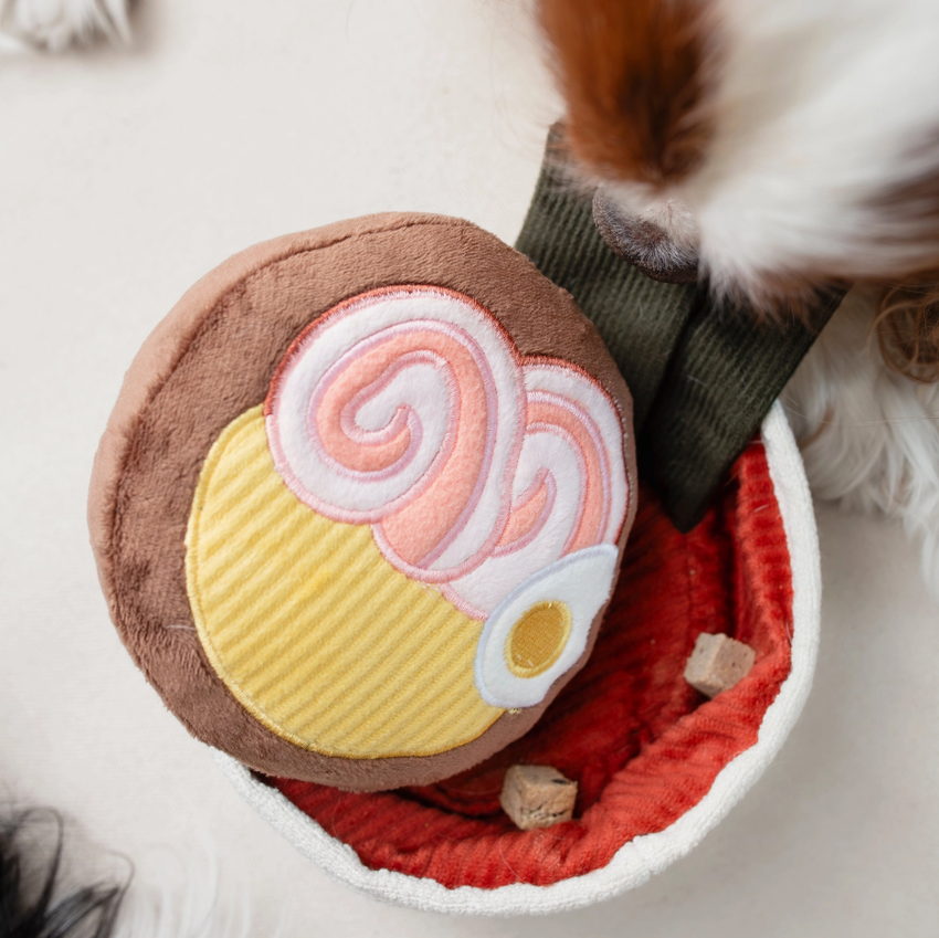 Ramen Dog Toy