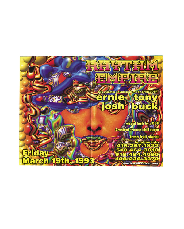 SF Rave Flyers 1991-1993 Volume 2