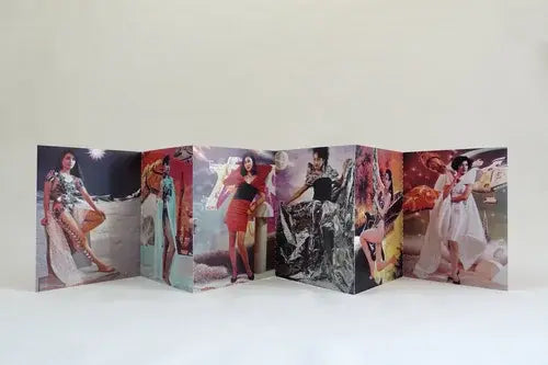 Thomas Sauvin: Space Beauties Calendar leporello book