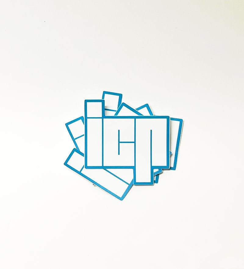 ICP Sticker (Teal)