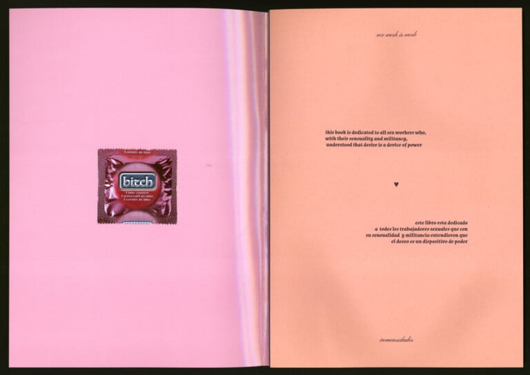 Inmensidades: Sex Work is Work