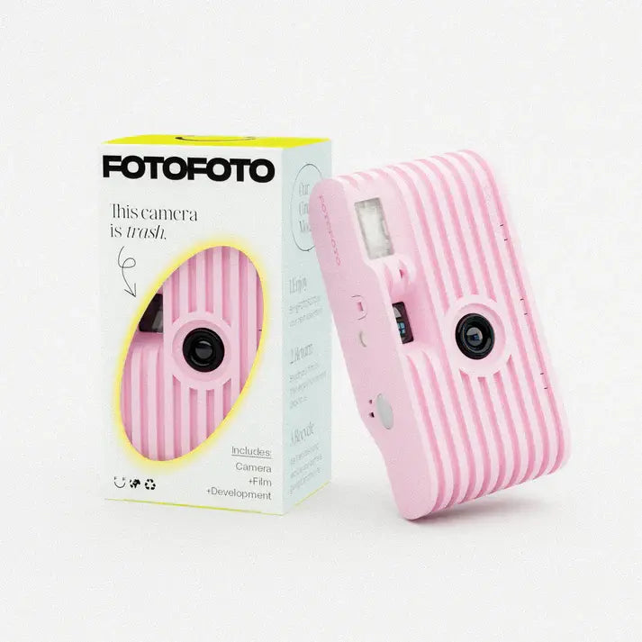 Fotofoto 35mm Film Camera - Tulip (Pink)