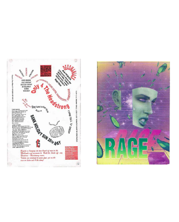 U.K. Rave Flyers 1991-1996