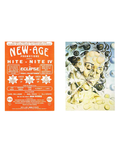 U.K. Rave Flyers 1991-1996