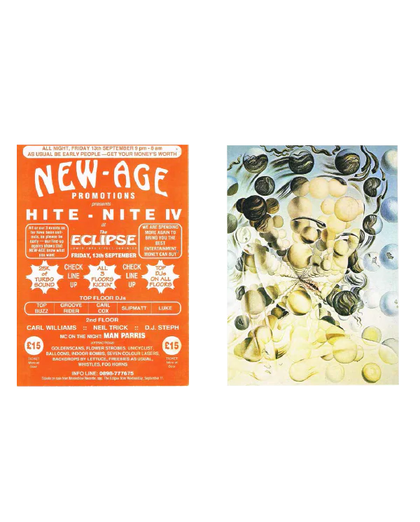 U.K. Rave Flyers 1991-1996